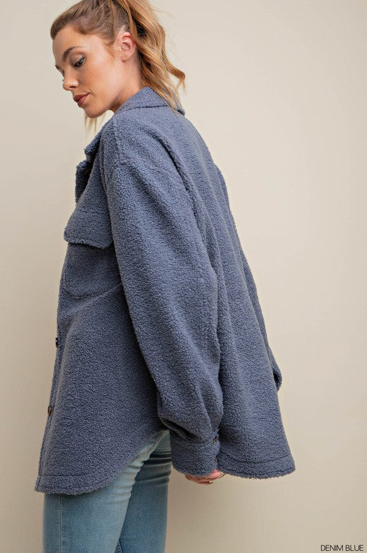 Teddy Fleece Shacket