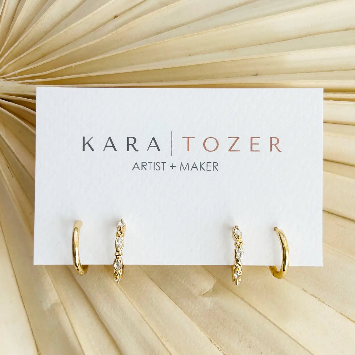Marquise Hoop Stacking Set #15