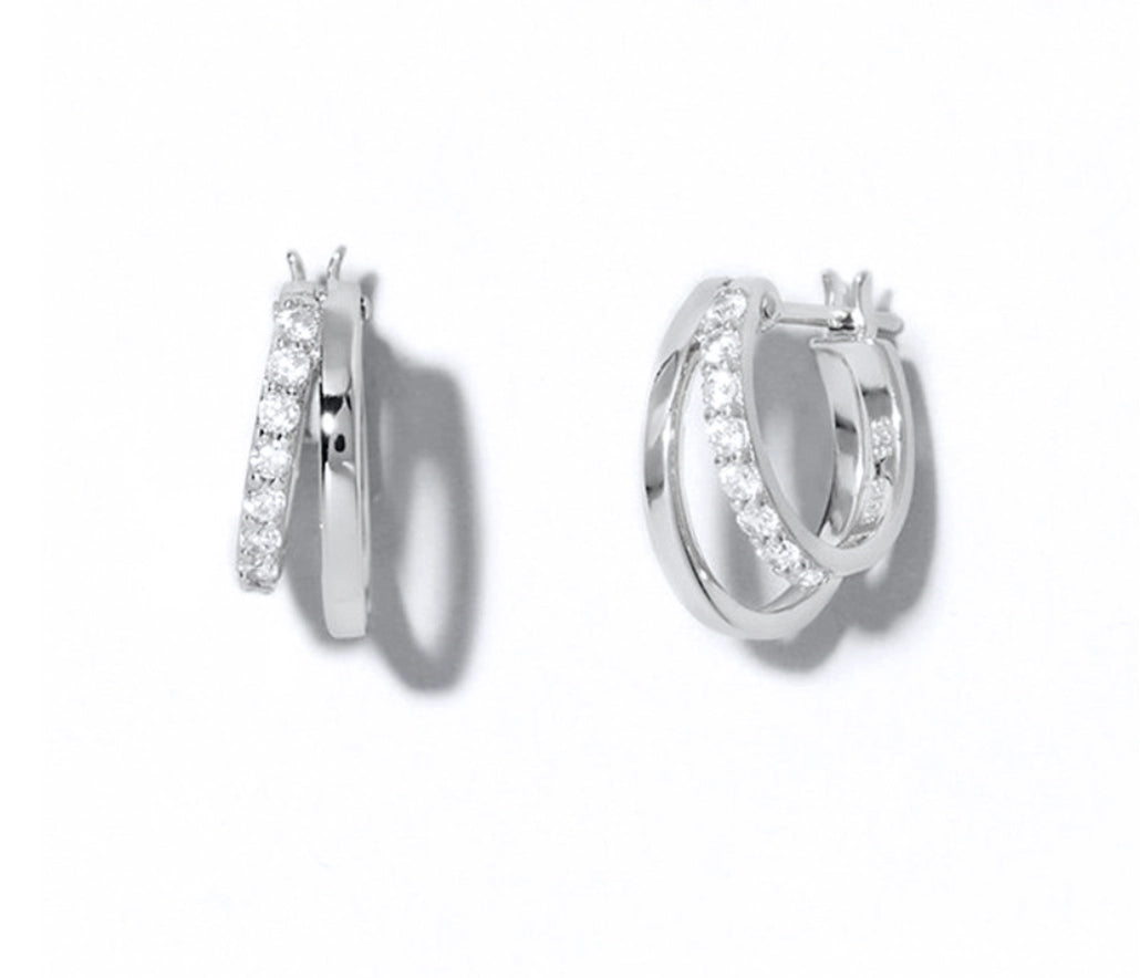 Double Hoop Earring