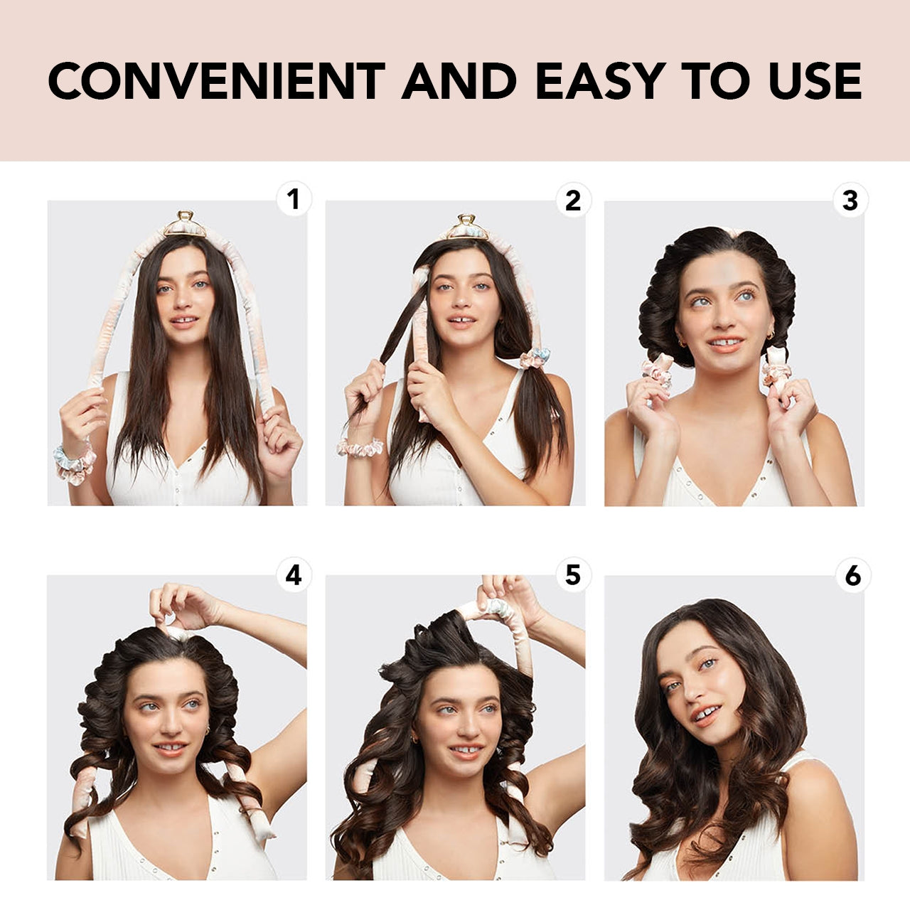 Kitsch Satin Heatless Curling Set