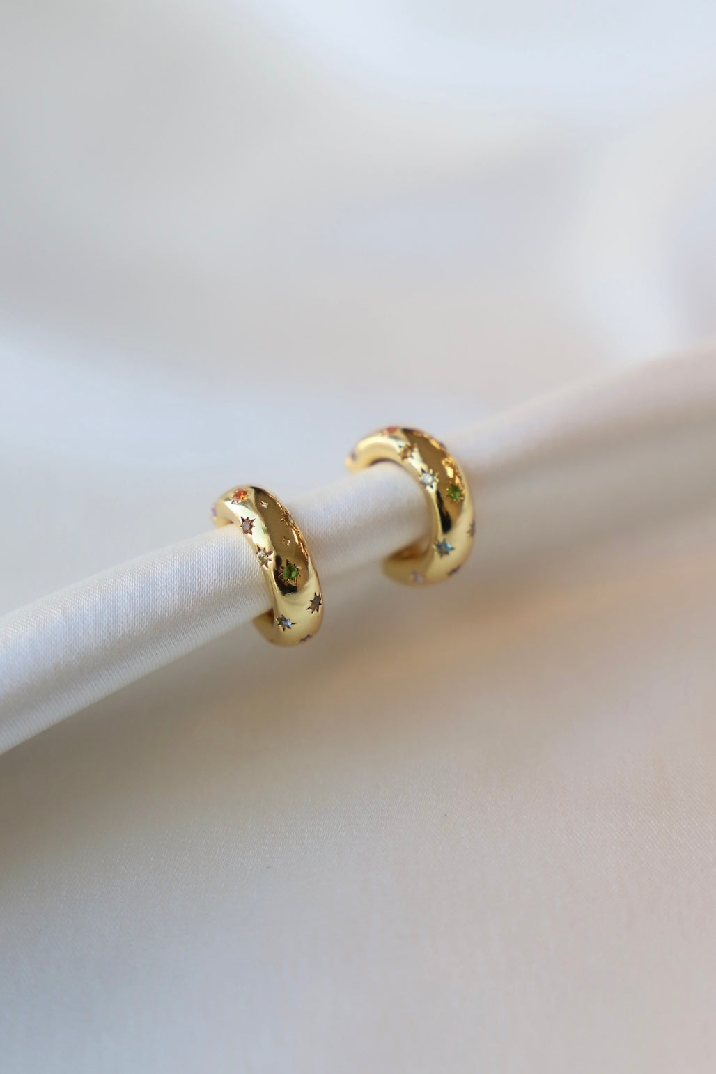 Penny Cz Star Hoop