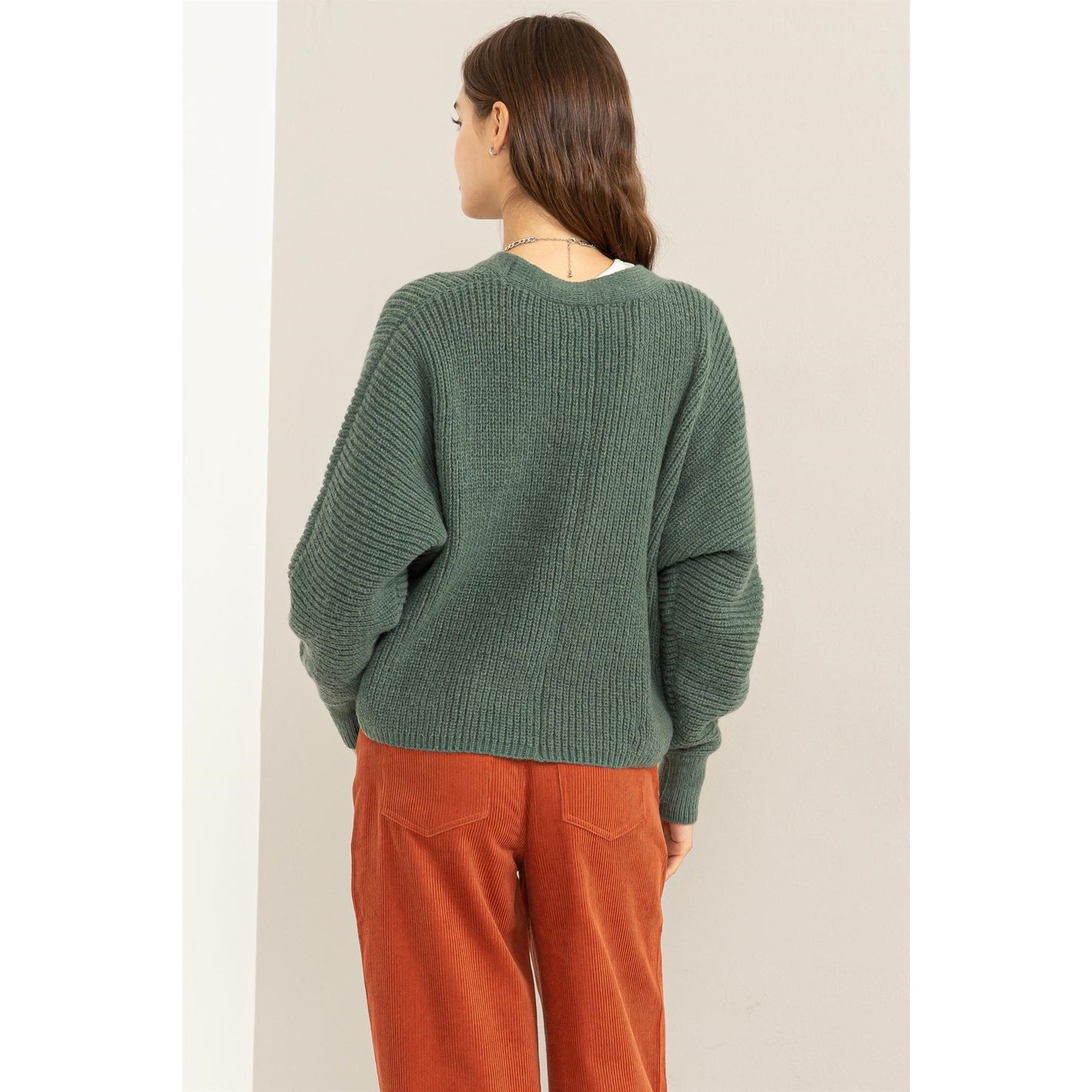 Button Front Cardigan