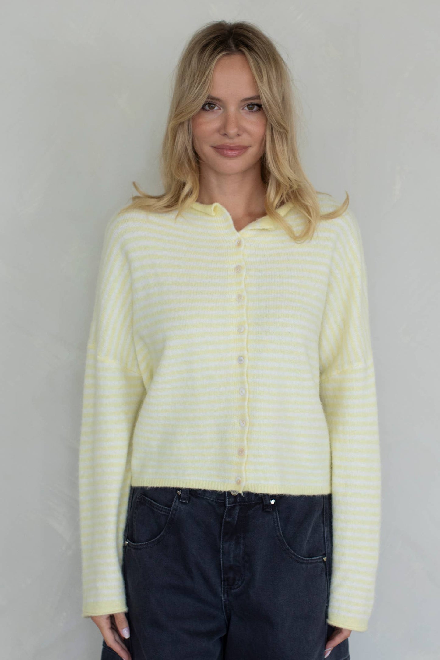 Piper Cardi I Mini Stripe