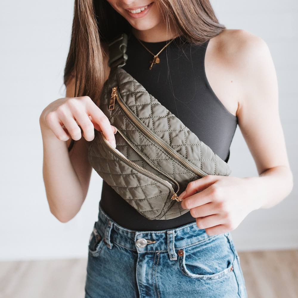 Stevie Sling Bag - Olive