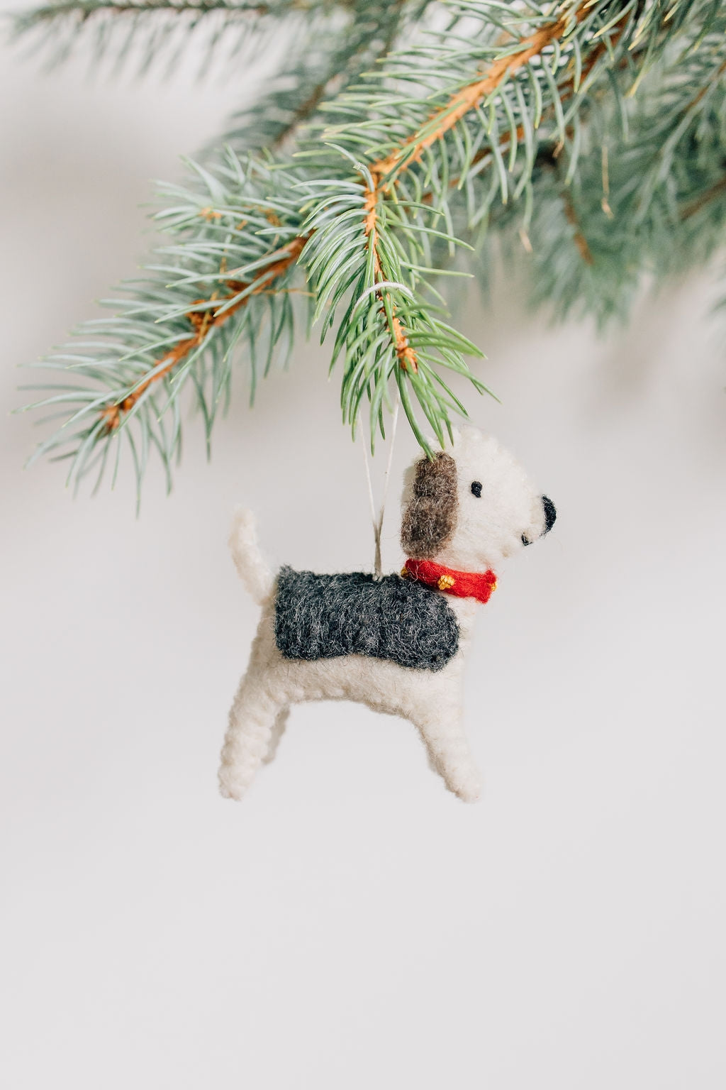 Dog Felt Ornament