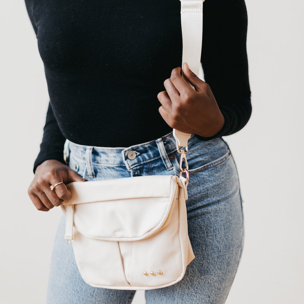 Tilly Crossbody Bag - Cream