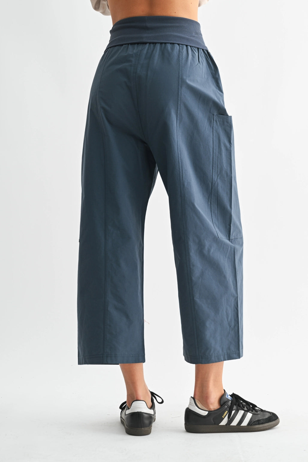 Wide Leg Cropped Pants