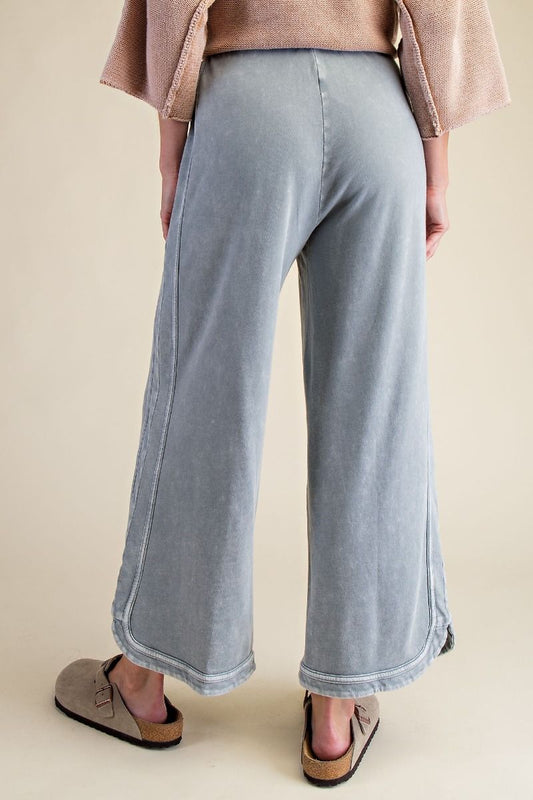 Everyday Drawstring Pant I Denim