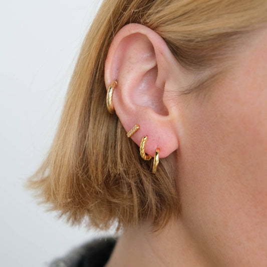 Gold Classics Dainty Earring Set