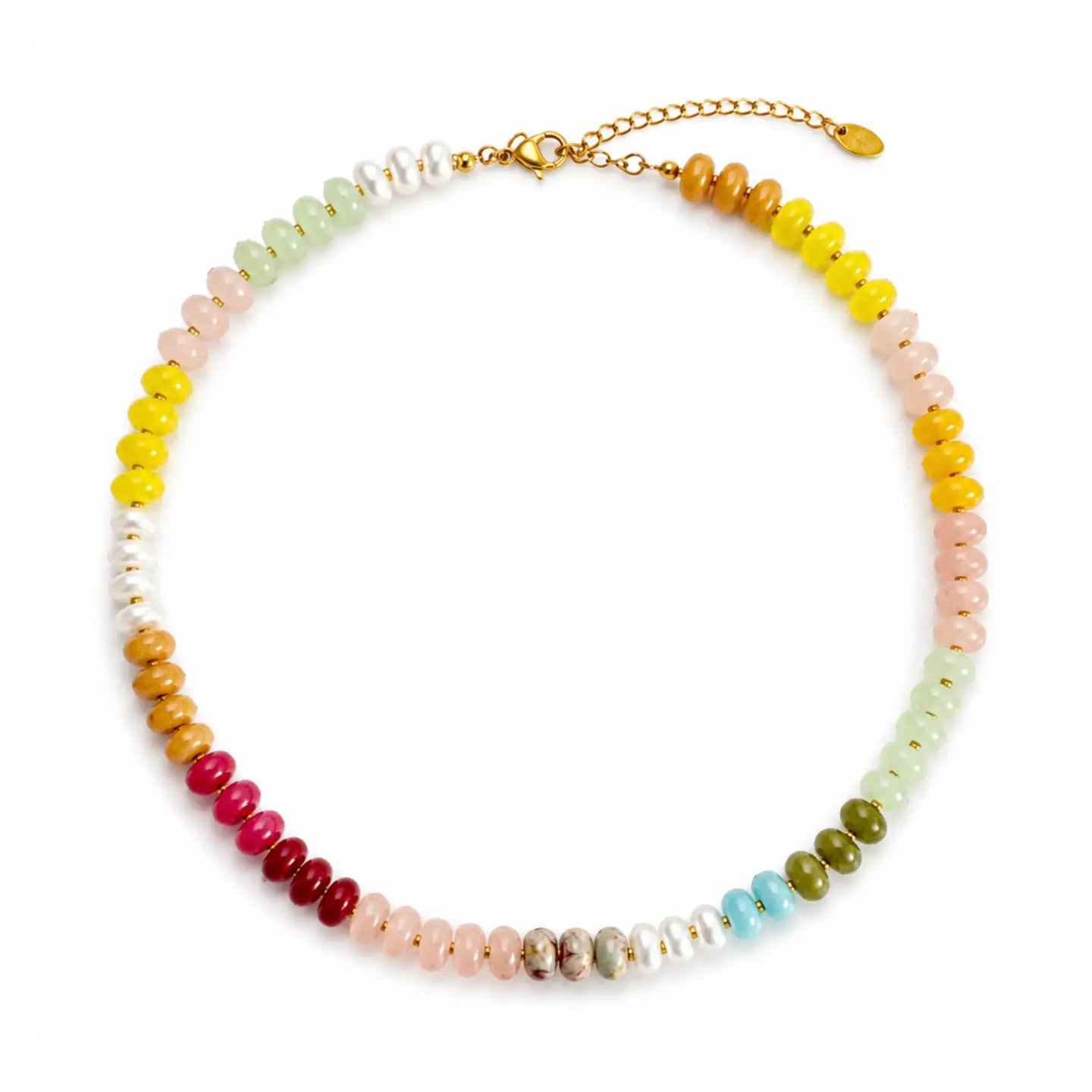 Color Garden Beaded Necklace