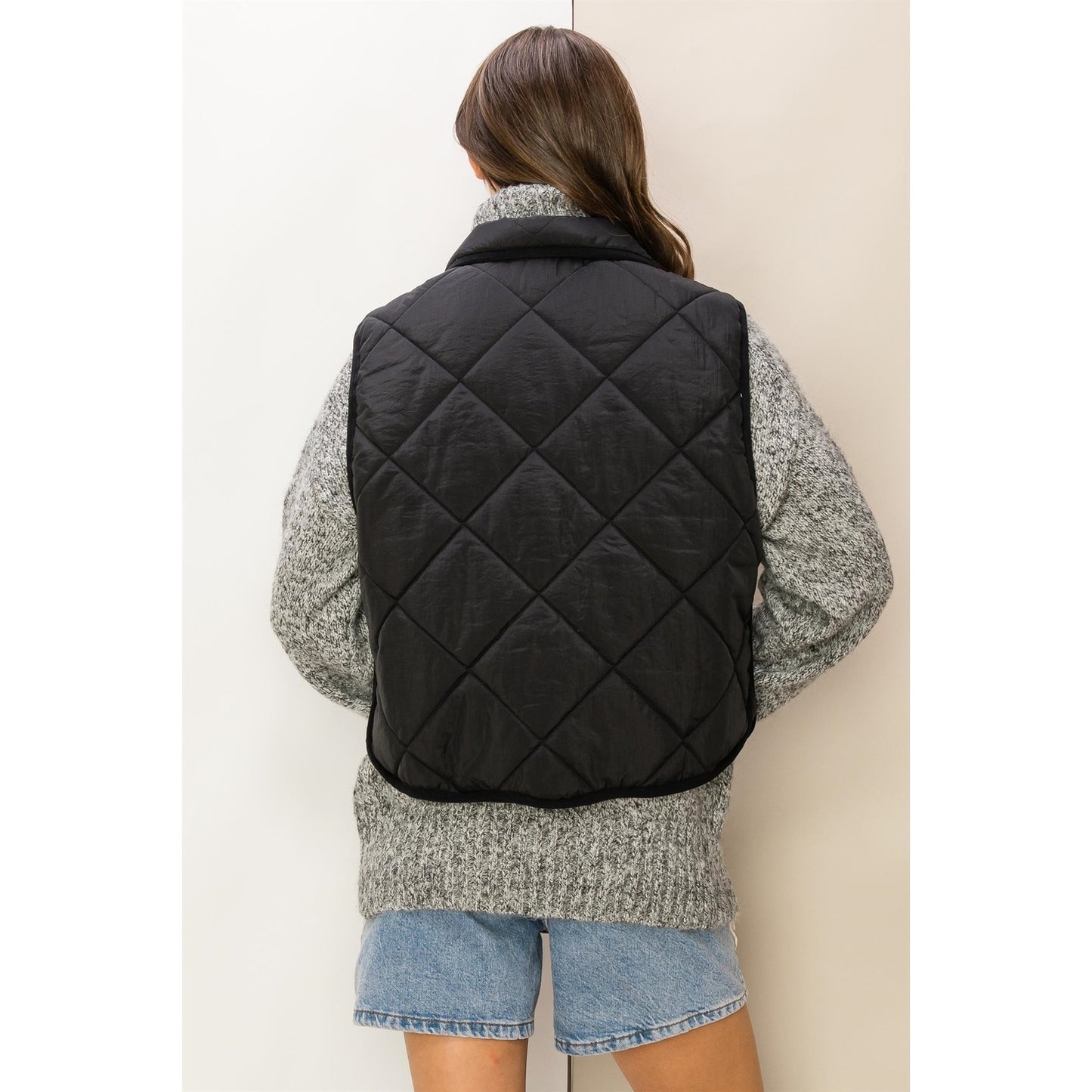Quilted Puffer Vest