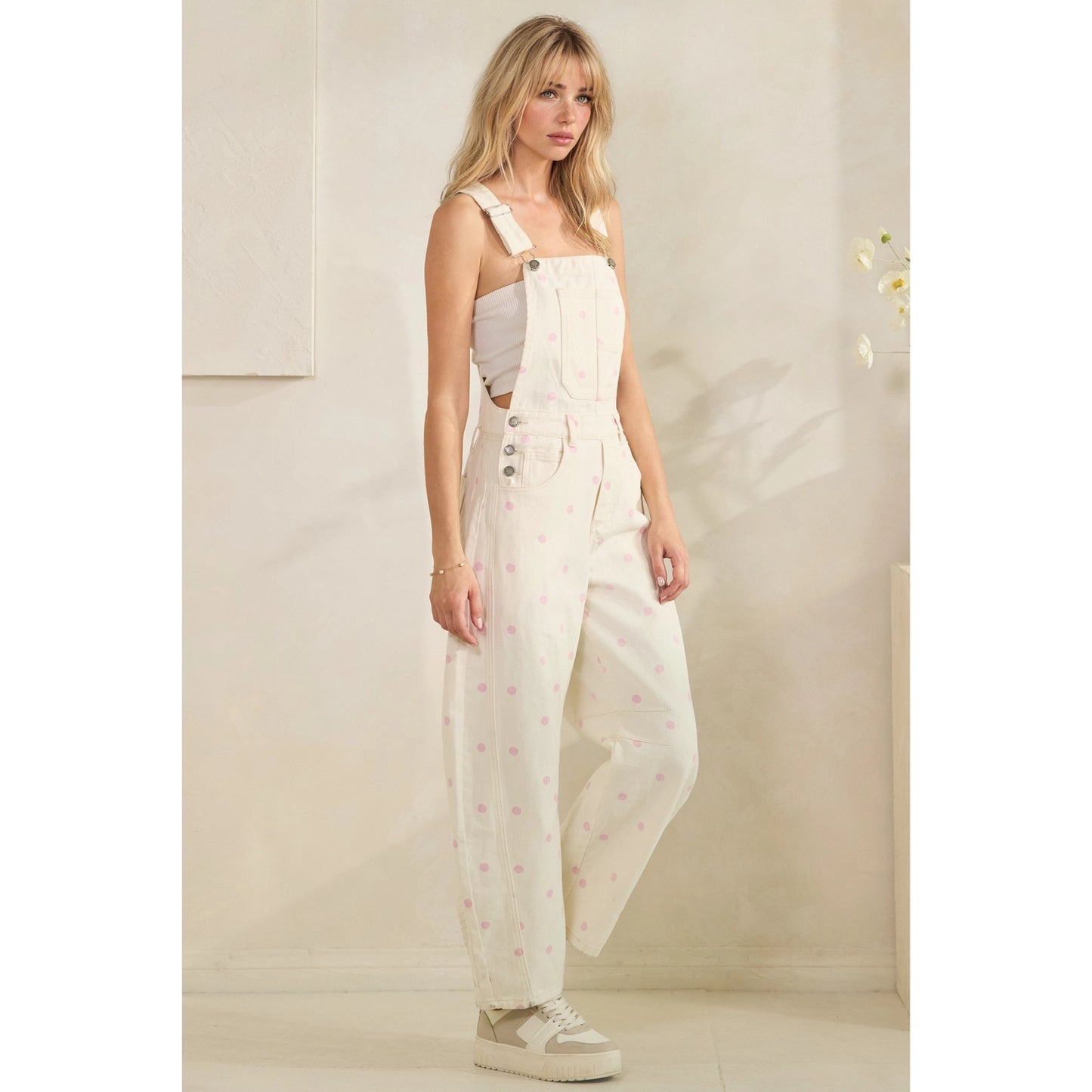 Pretty in Pink Overalls