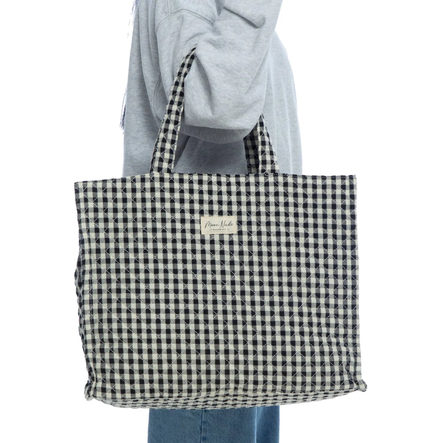 Classic Gingham Large Shopper