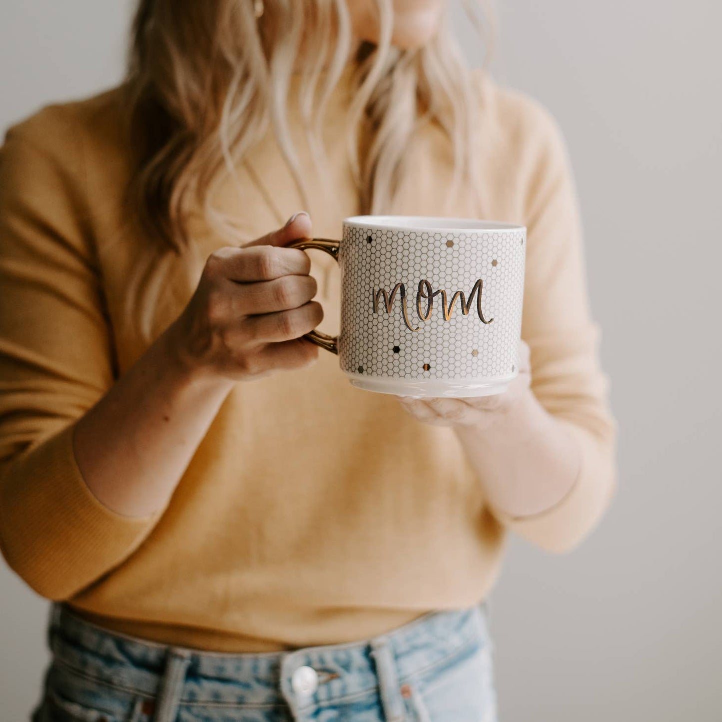 Bistro Tile "Mom" Mug