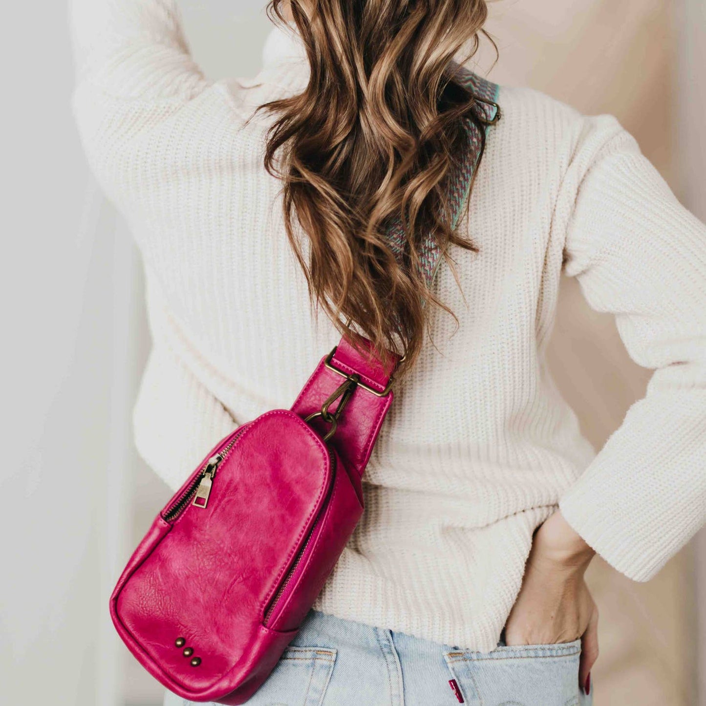 Jordan Sling Bag - Fuchsia