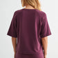 Plum Raglan Tee