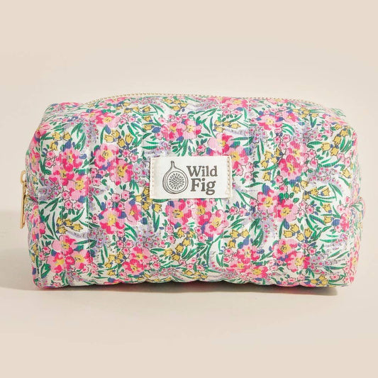 Floral Cosmetic Pouch