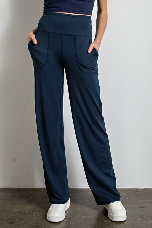 Butter Straight Leg Pants
