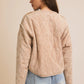 Mocha Quilted Jacket