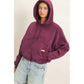 Star Print Bubble Hoodie