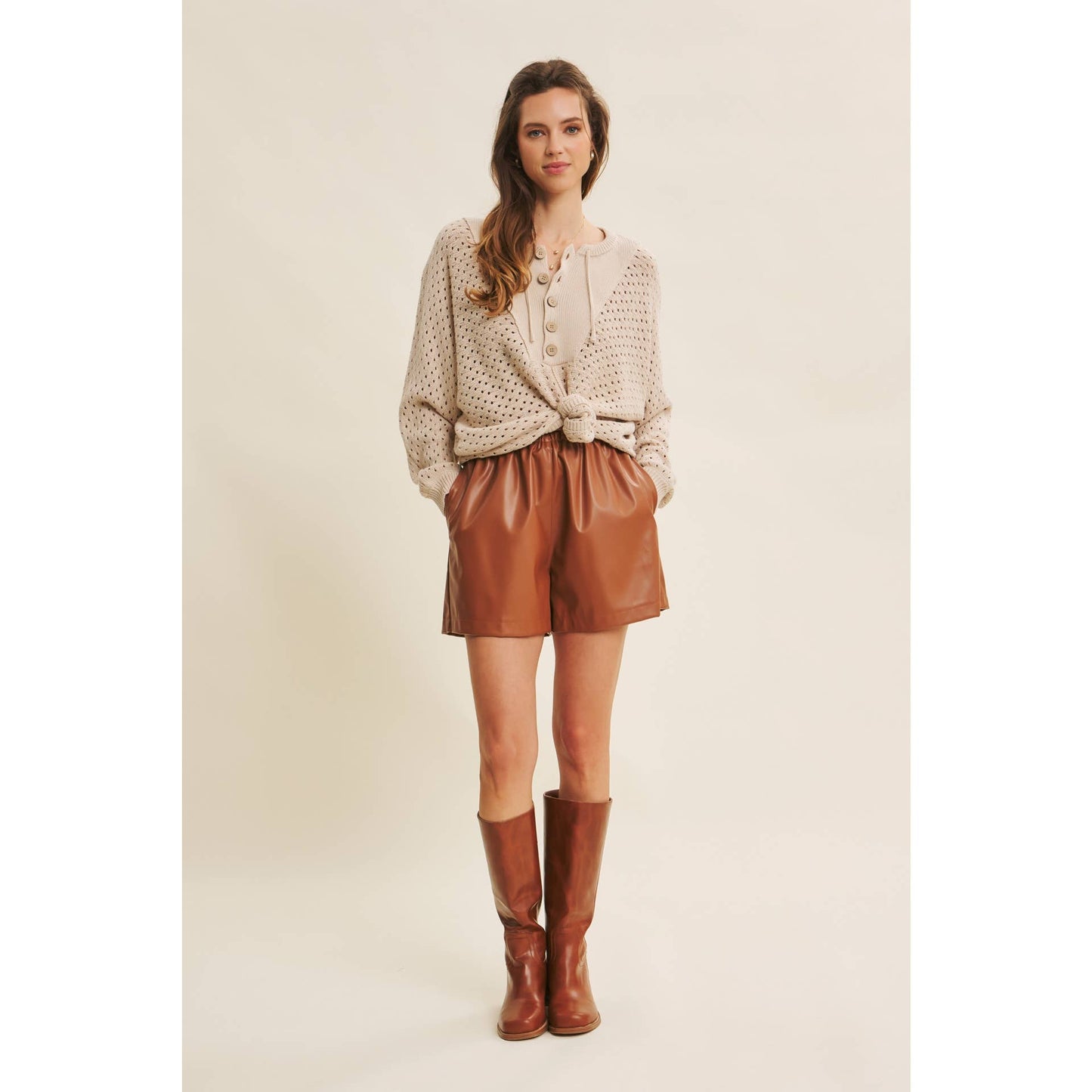 Textured Dolman Sweater
