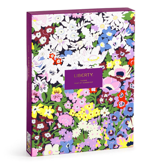 Floral Paint by Number Kit