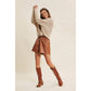 Textured Dolman Sweater