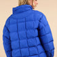 Solid Puffer Padded Warm Jacket