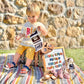 1" 200pc Rainbow Dream Magnetic Letters