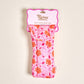 Puffy Sunglasses Case I Poppin' Petals Hot Pink