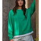 Layered Crew I Green