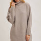 Turtle Neck Sweater Dress