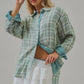 Double Gauze Plaid Button-Down
