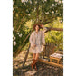 Romantic Toile Mini Dress