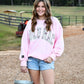 Lulu Mac Pink Camo Crew