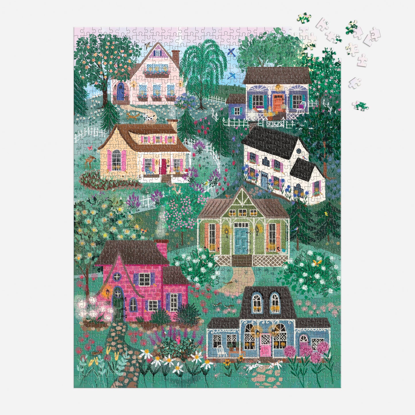 The Cottage Hills 1000 Piece Puzzle