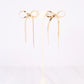 Connor Bow Earring - Gold