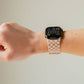 Tan Checkerboard Stretch Band