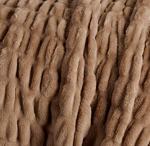 Luxury Heavyweight Ruched Throw Blankets