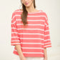 Soft Horizon Stripe Top