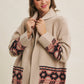 Western-Inspired Aztec Cardigan
