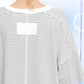 Basic Striped Drop Shoulder Top
