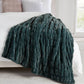 Luxury Heavyweight Ruched Throw Blankets