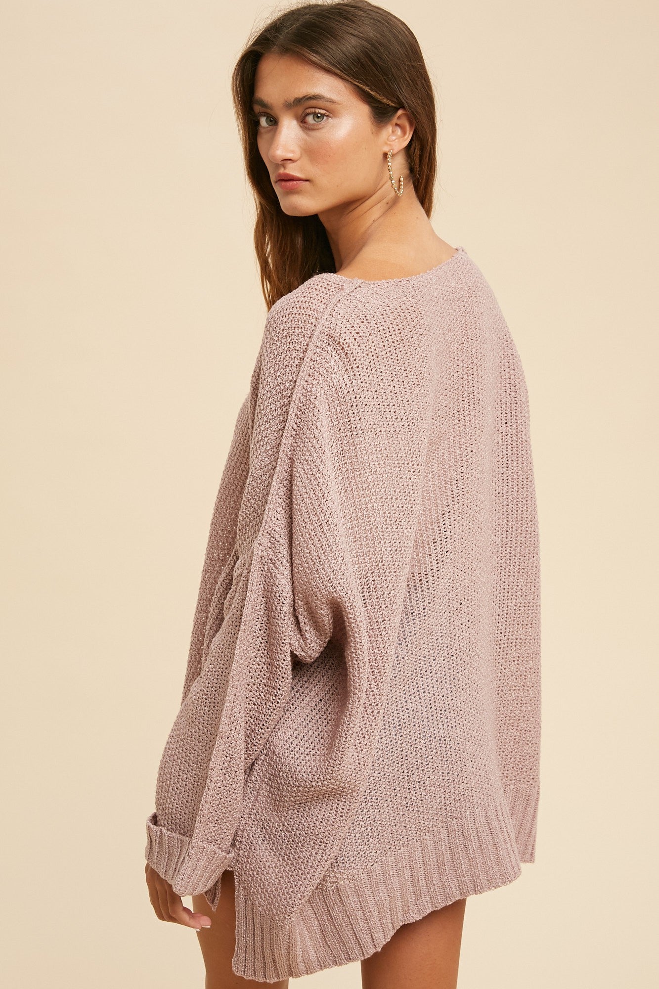 Lightweight Textured Sweater