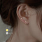 Huggie Jacket Earrings