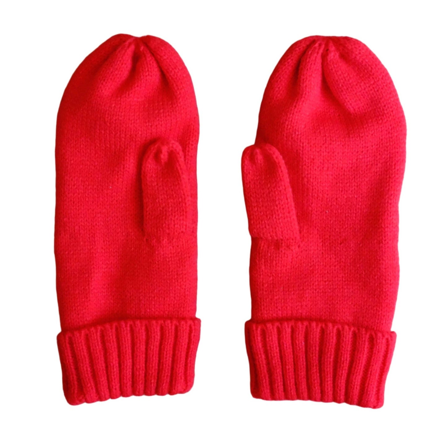 Red KC Mittens