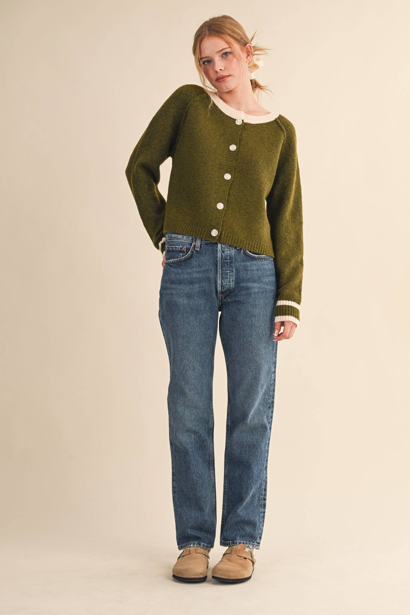 The Elevated Two-Tone Cardi