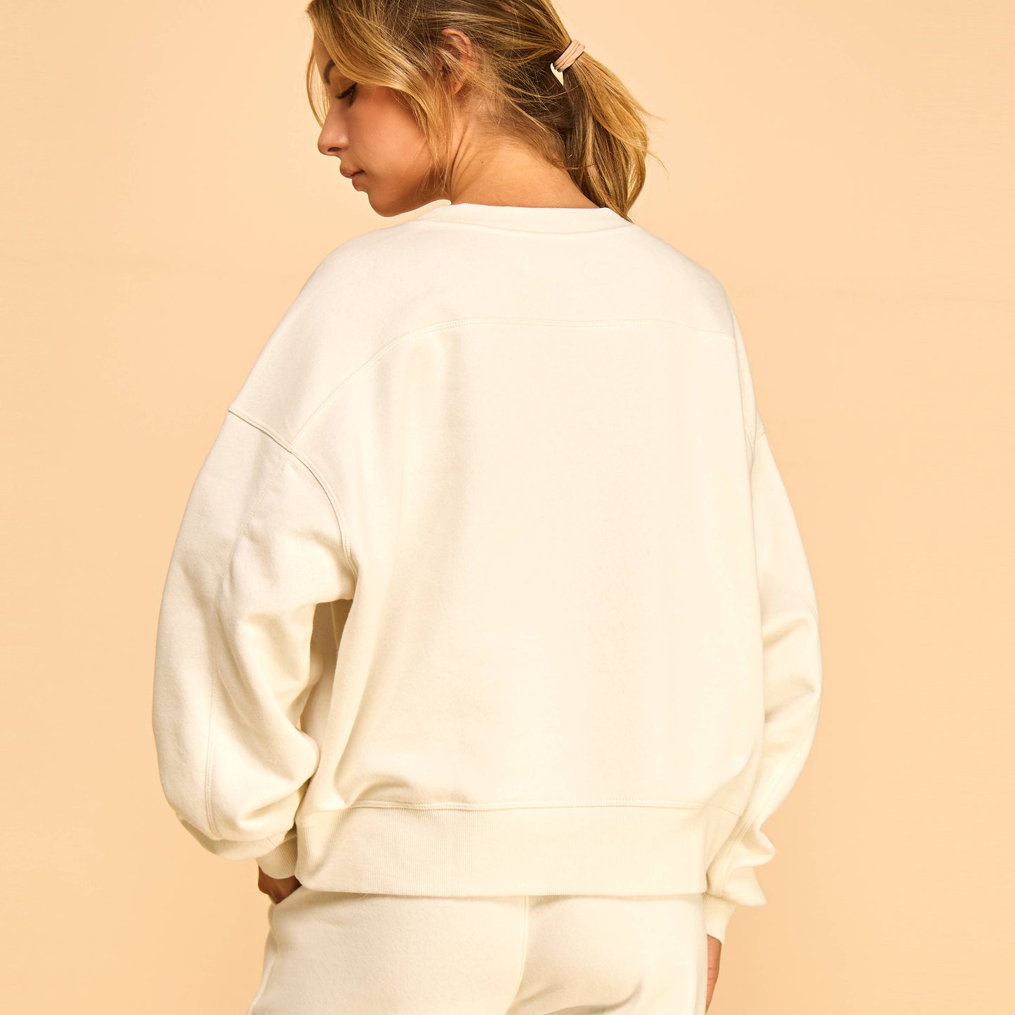 Everyday Fleece Crew I Taupe