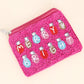 Merry & Bright Beaded Coin Purse