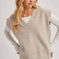 Oversized Knit Vest